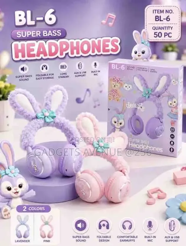 BL-6 Super Bass Headphones,