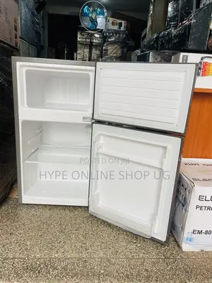 One Month Imported Used Hisense 120L Double Door Refrigerator