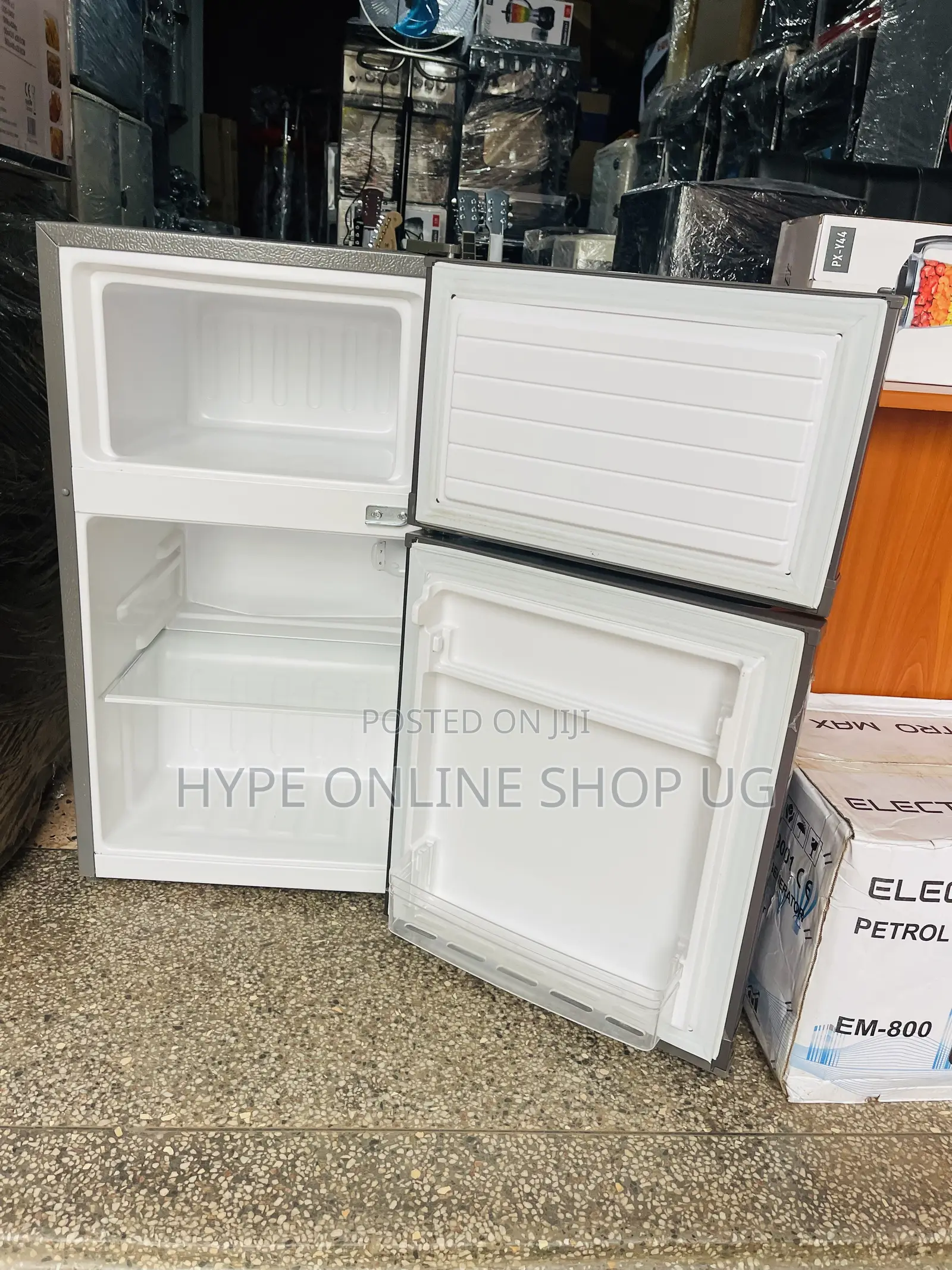 One Month Imported Used Hisense 120L Double Door Refrigerator