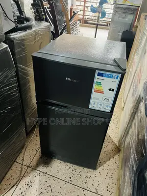 One Month Imported Used Hisense 120L Double Door Refrigerator