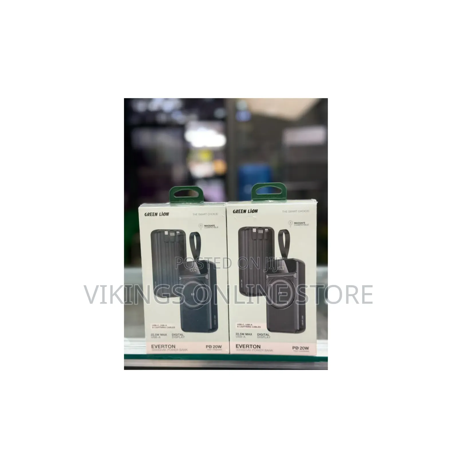 Green Lion Everton 30000mah Power Bank PD 20W -250,000
