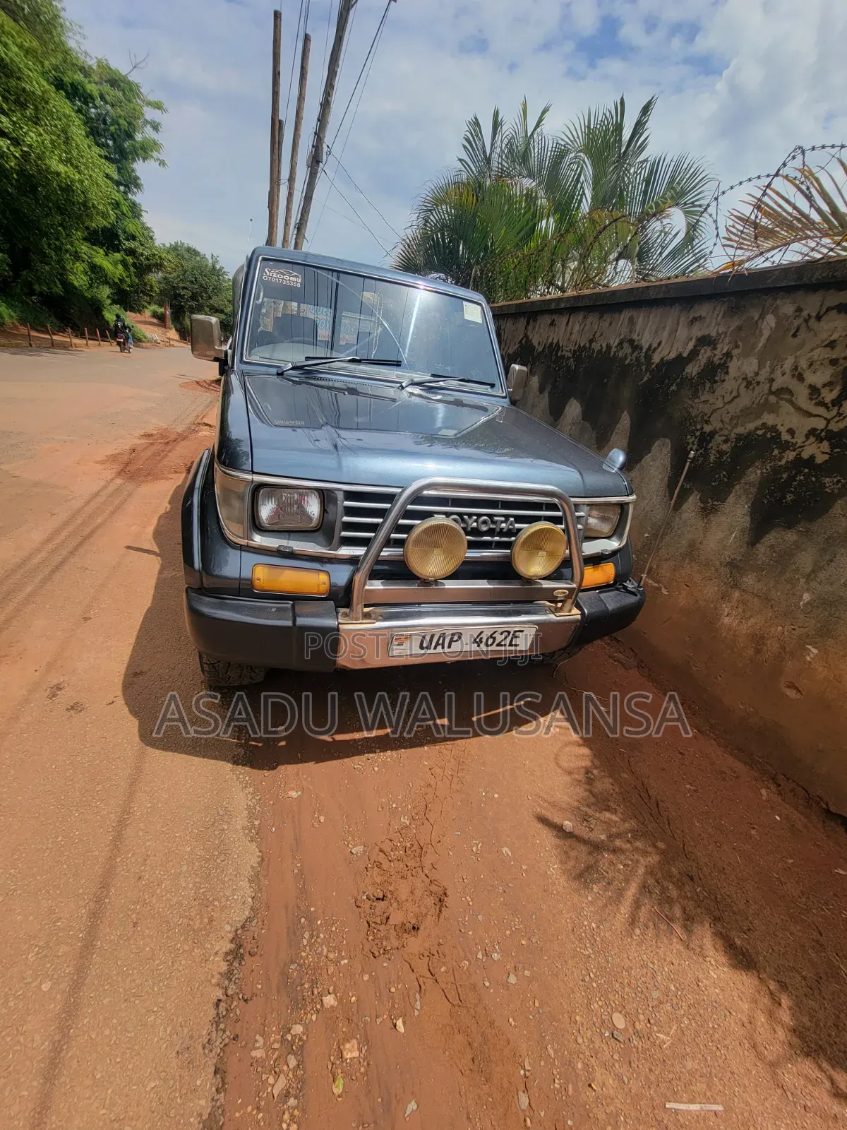 Toyota Land Cruiser Prado 1999 Gray