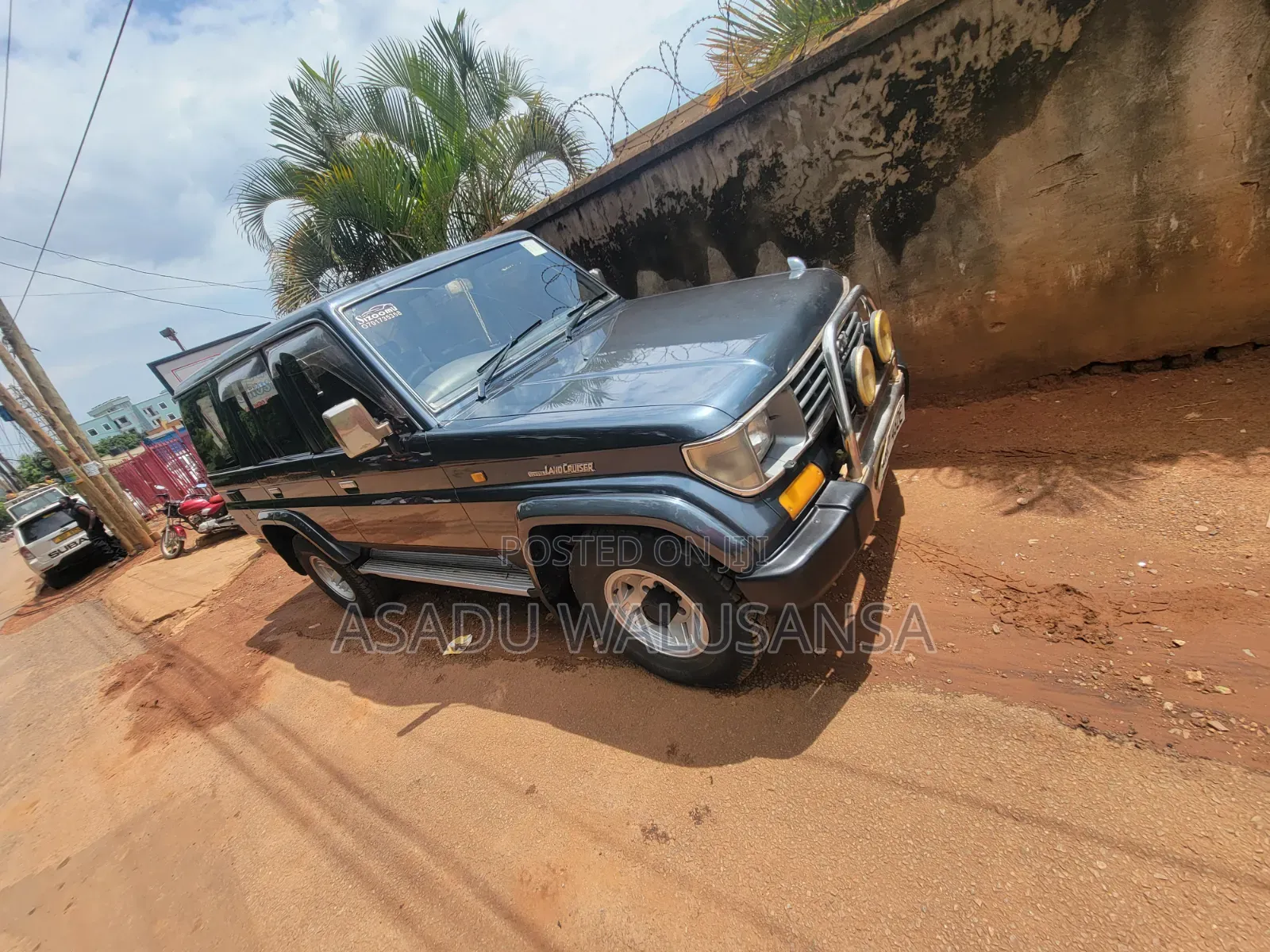 Toyota Land Cruiser Prado 1999 Gray