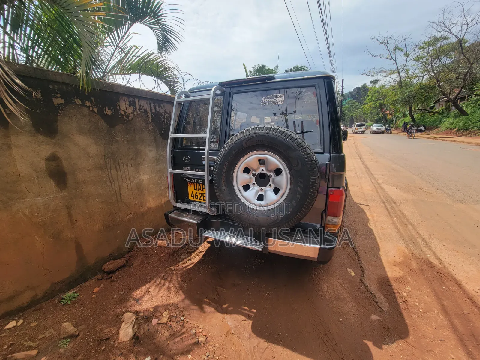 Toyota Land Cruiser Prado 1999 Gray