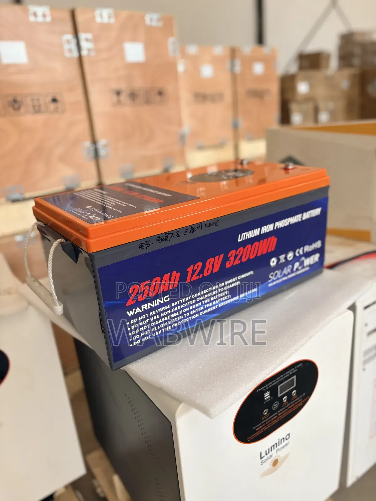 250Ah, 12V Lithium Battery