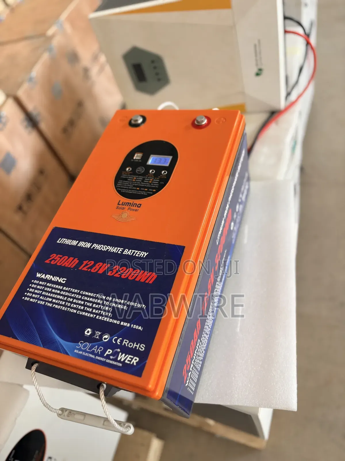 250Ah, 12V Lithium Battery