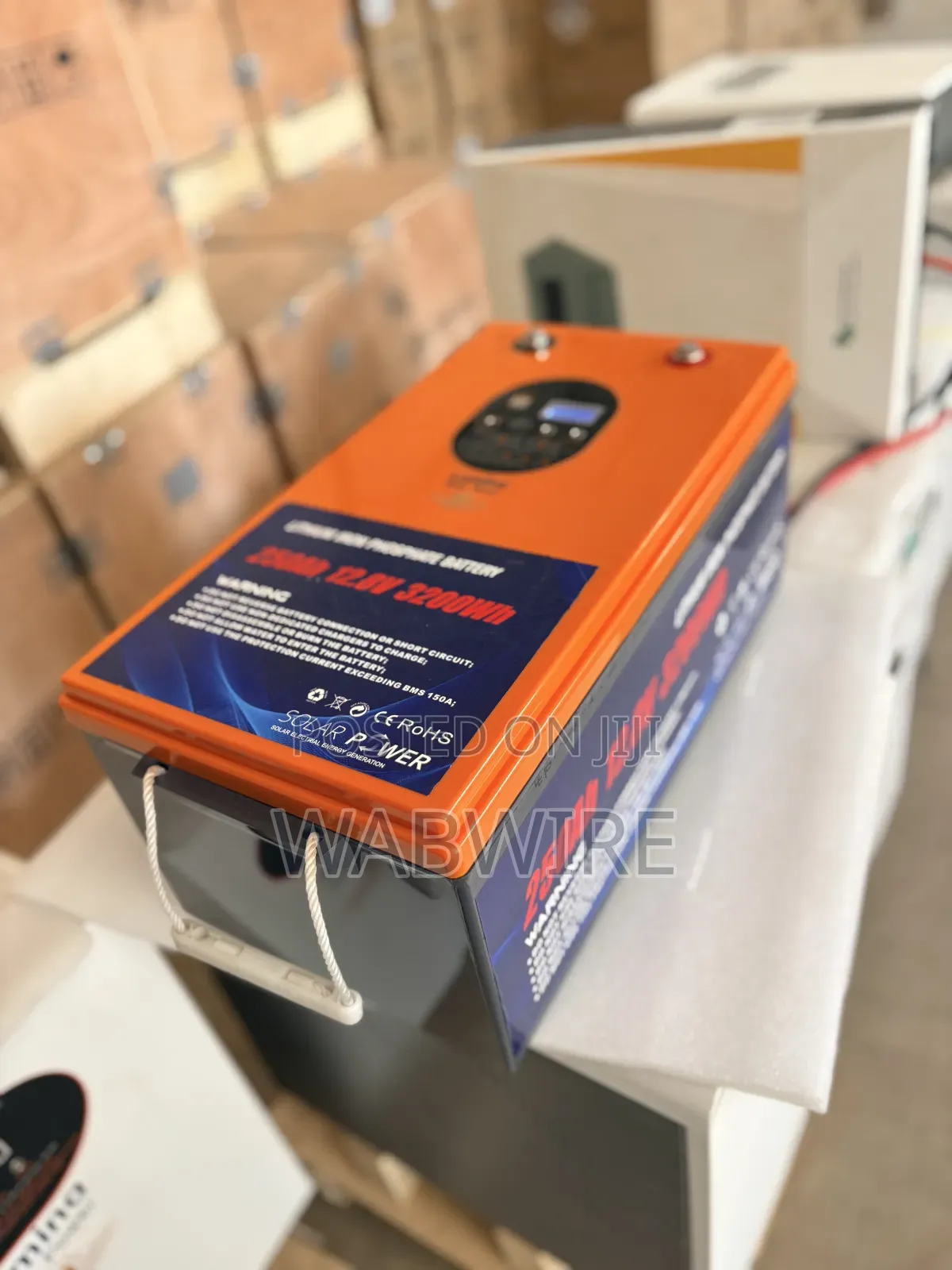 250Ah, 12V Lithium Battery
