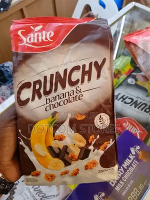 350g Sante Crunchy Banana & Chocolate Muesli