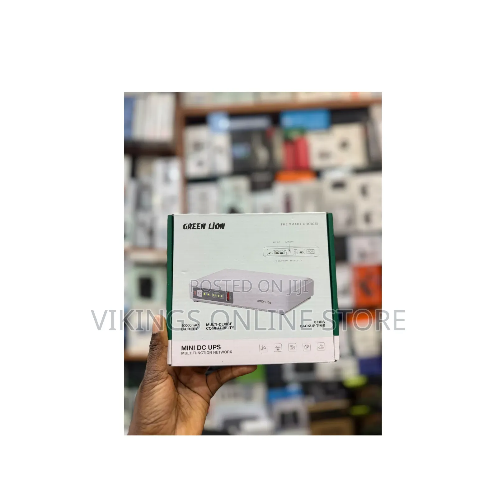 Green Lion Mini DC UPS 10000mAh for Network Power Backup