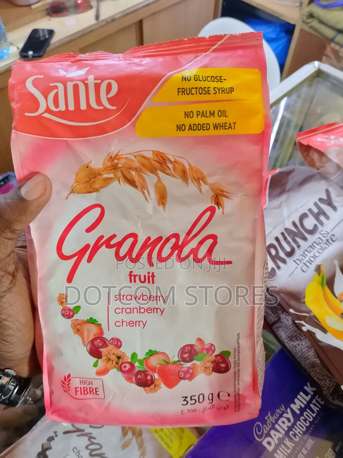 350g Sante Granola Fruit (Strawberry, Cranberry, and Cherry Flavor)