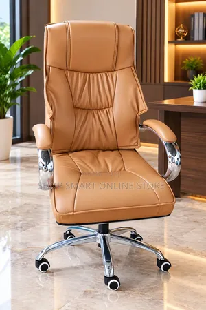 Premium Leather Brown Office Chairs Office Chairs