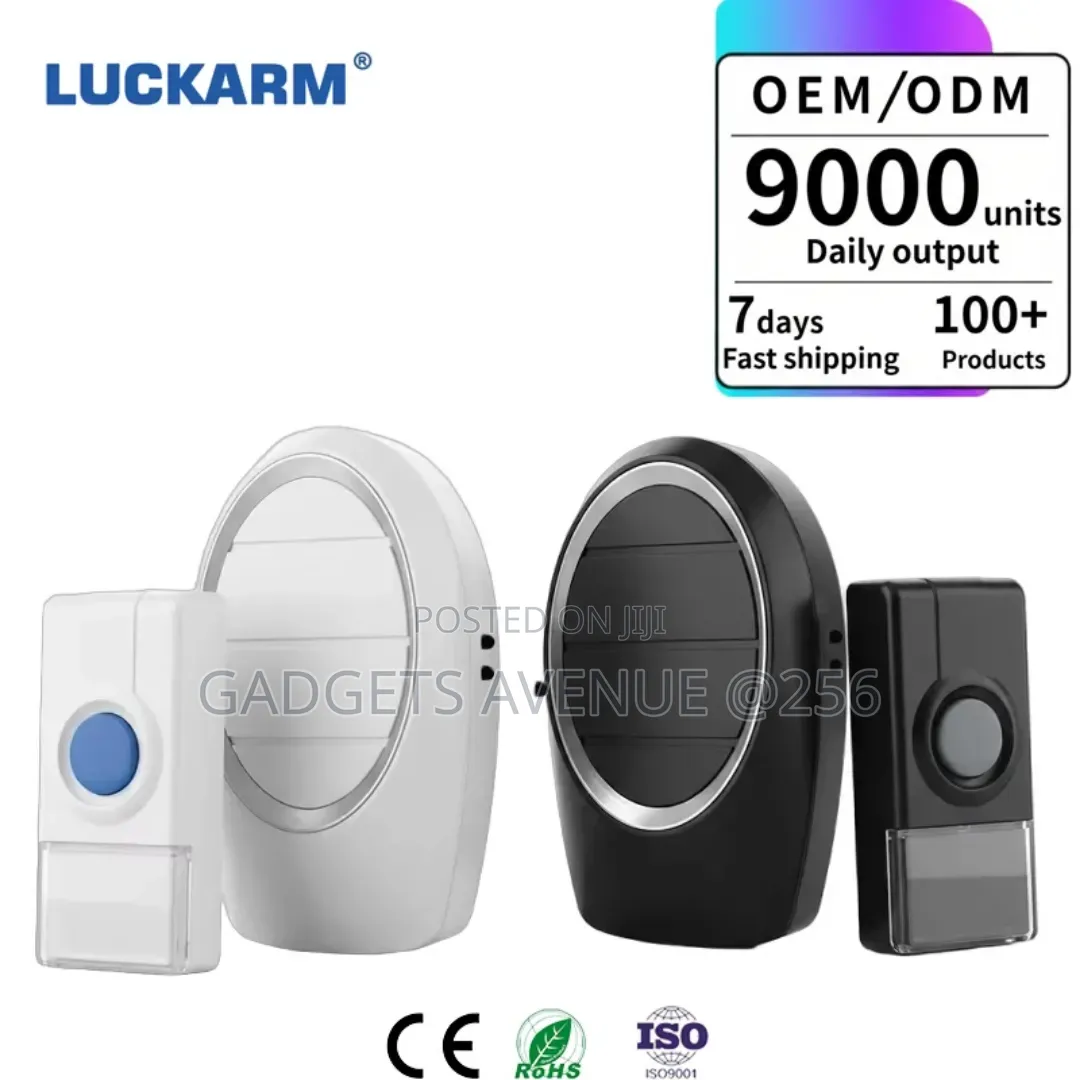 Luckarm Wireless Digital Doorbell Kit.