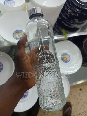 Oriental 1-Litre Cut Glass Water Bottle