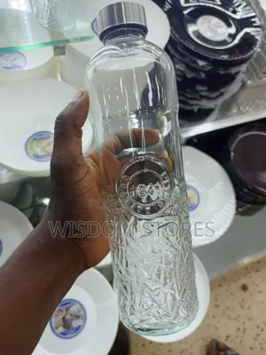 Oriental 1-Litre Cut Glass Water Bottle