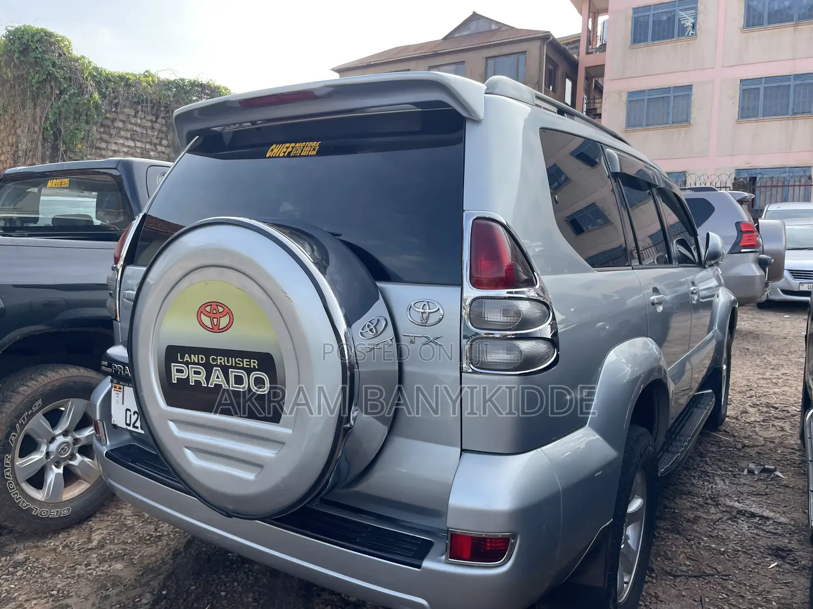 Toyota Land Cruiser Prado 2008 Silver