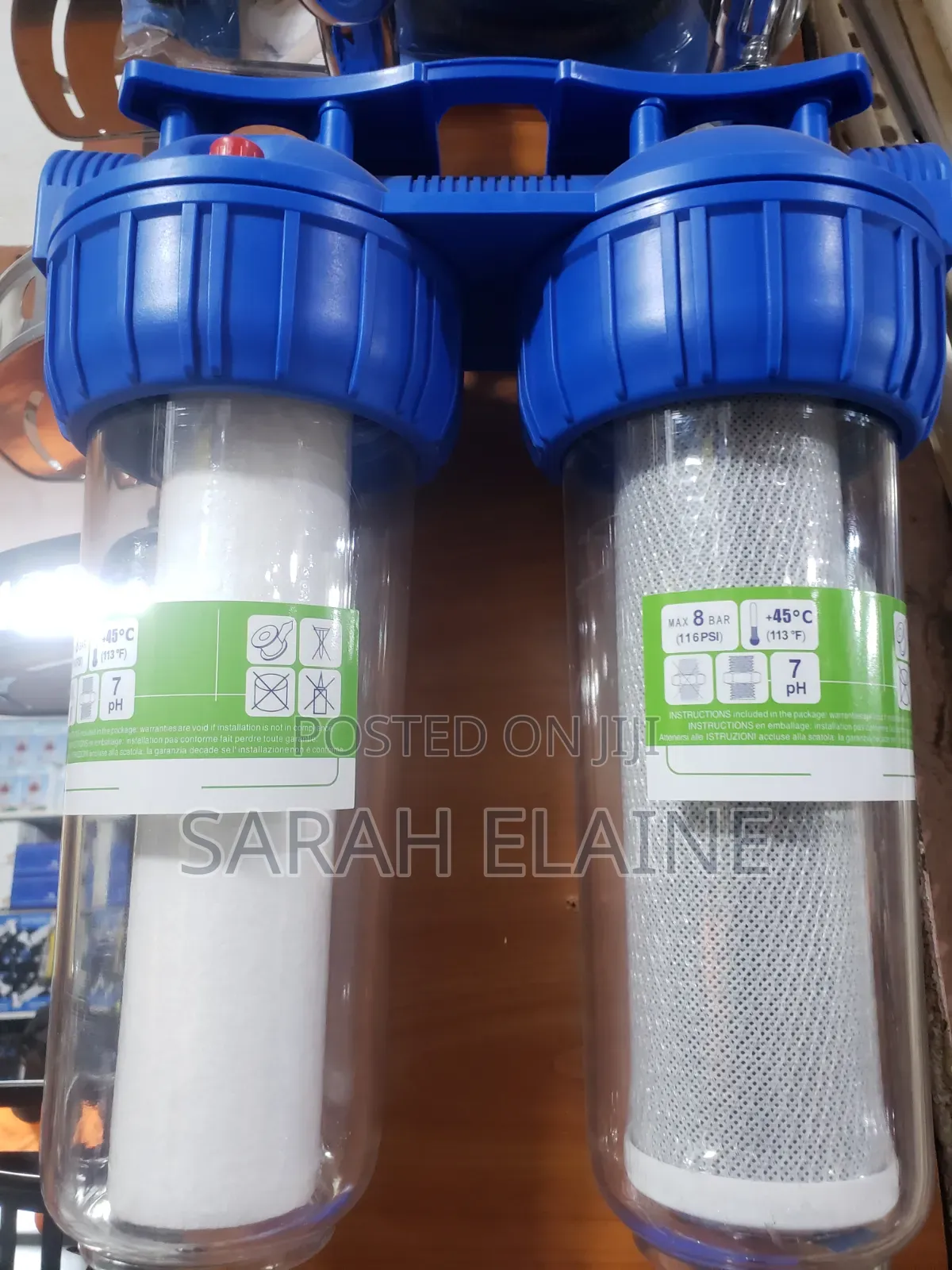 Water Filter (Double) 1"