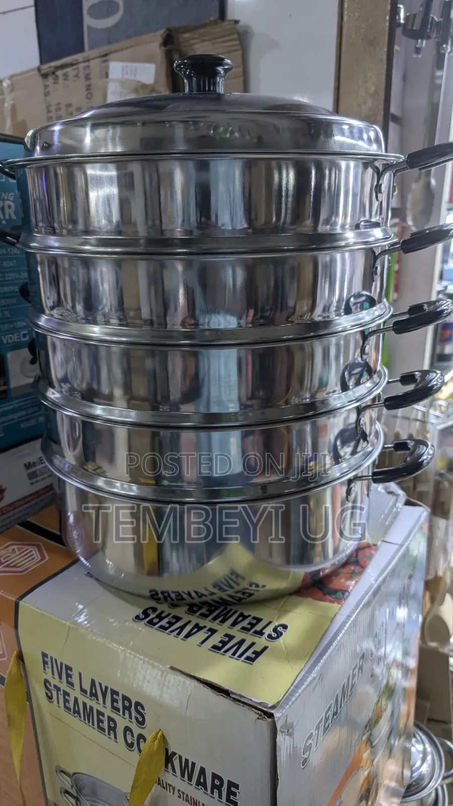 5 Layer Food Steamer 5 Tier