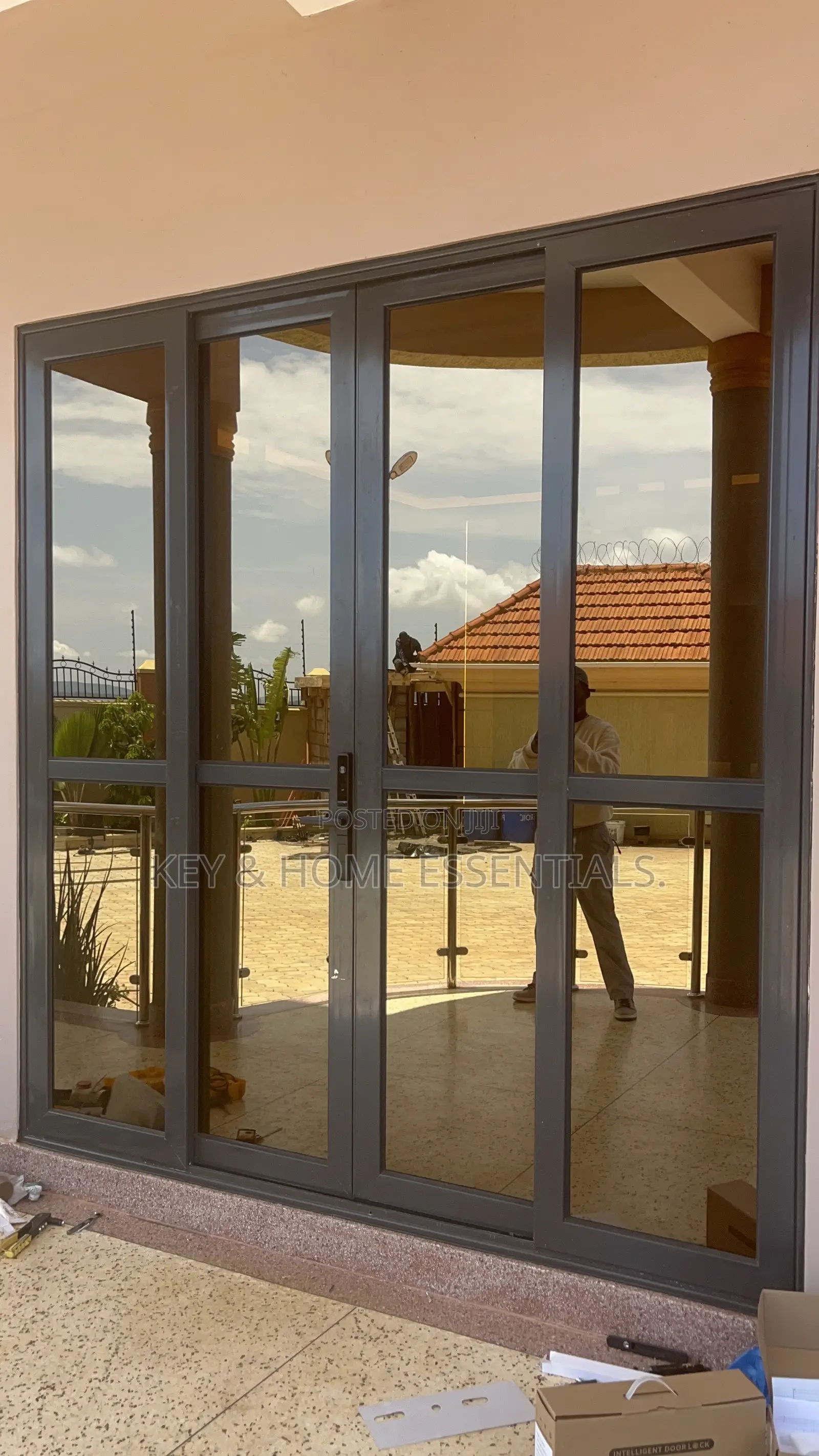 Narrow Profile Smart Door Lock for Sliding & Glass Doors