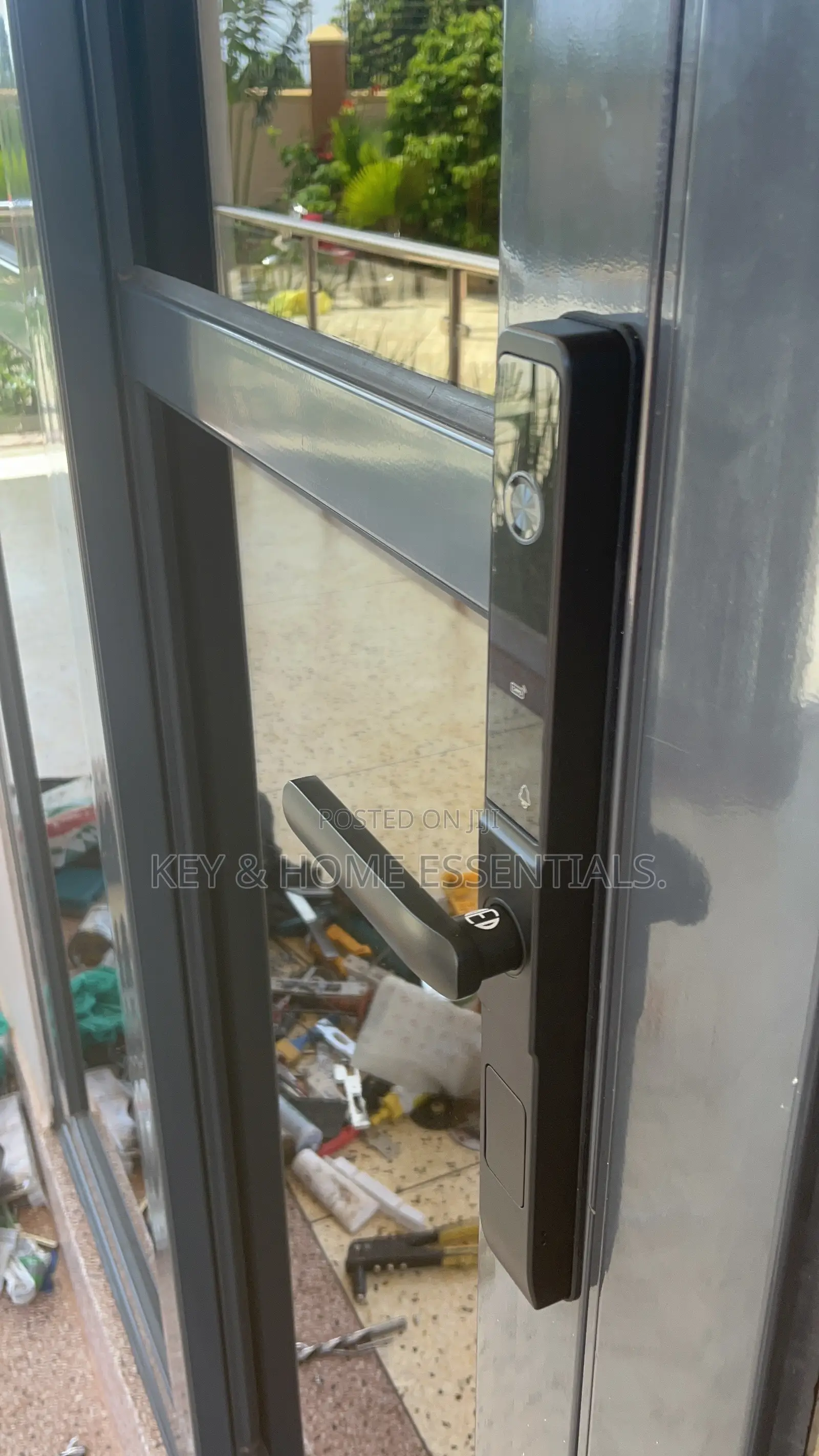 Narrow Profile Smart Door Lock for Sliding & Glass Doors