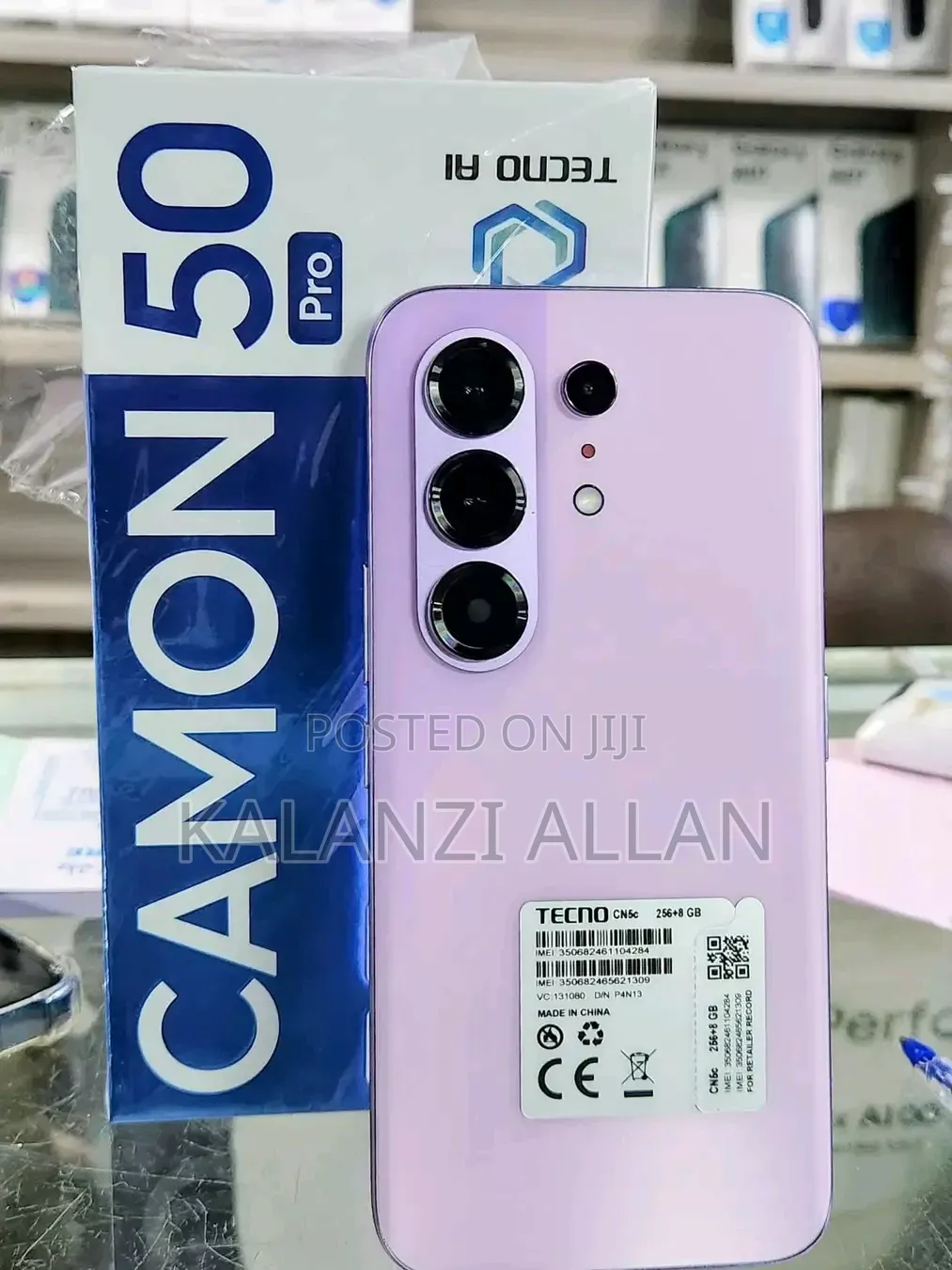 New Tecno Camon 50 Pro 256 GB Pink