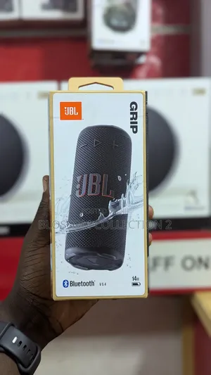 JBL Grip Portable Bluetooth Speaker, Waterproof With Ambient Light