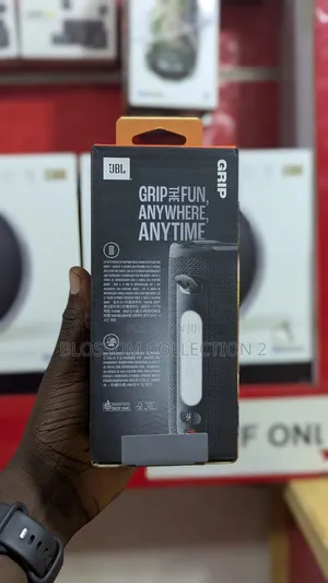 JBL Grip Portable Bluetooth Speaker, Waterproof With Ambient Light
