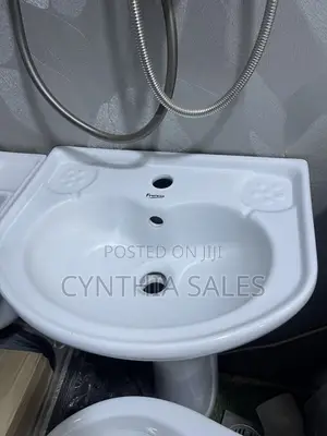 Washhand Basin Medium With All Accessories