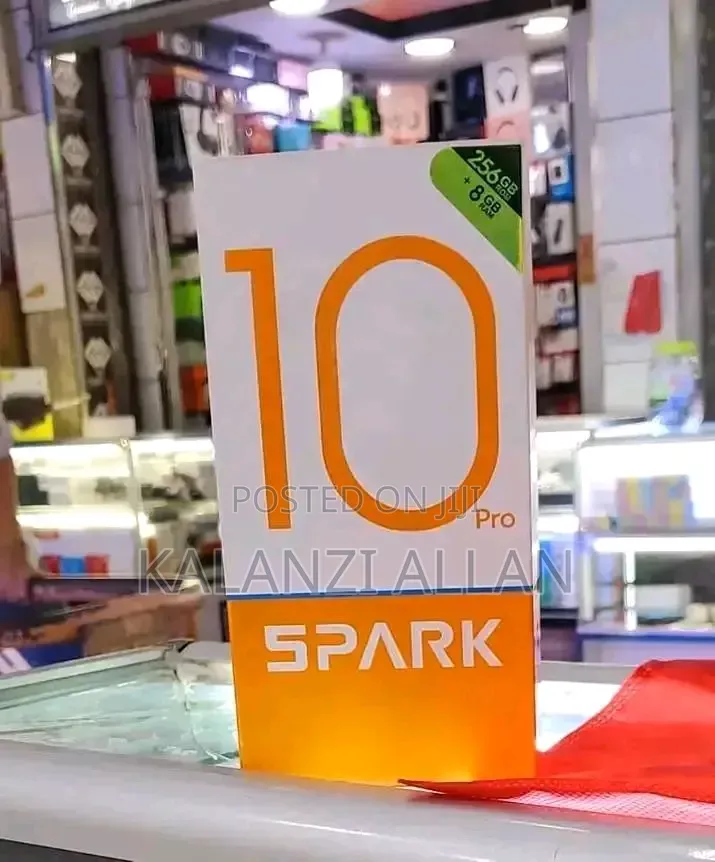 New Tecno Spark 10 Pro 256 GB Graphite