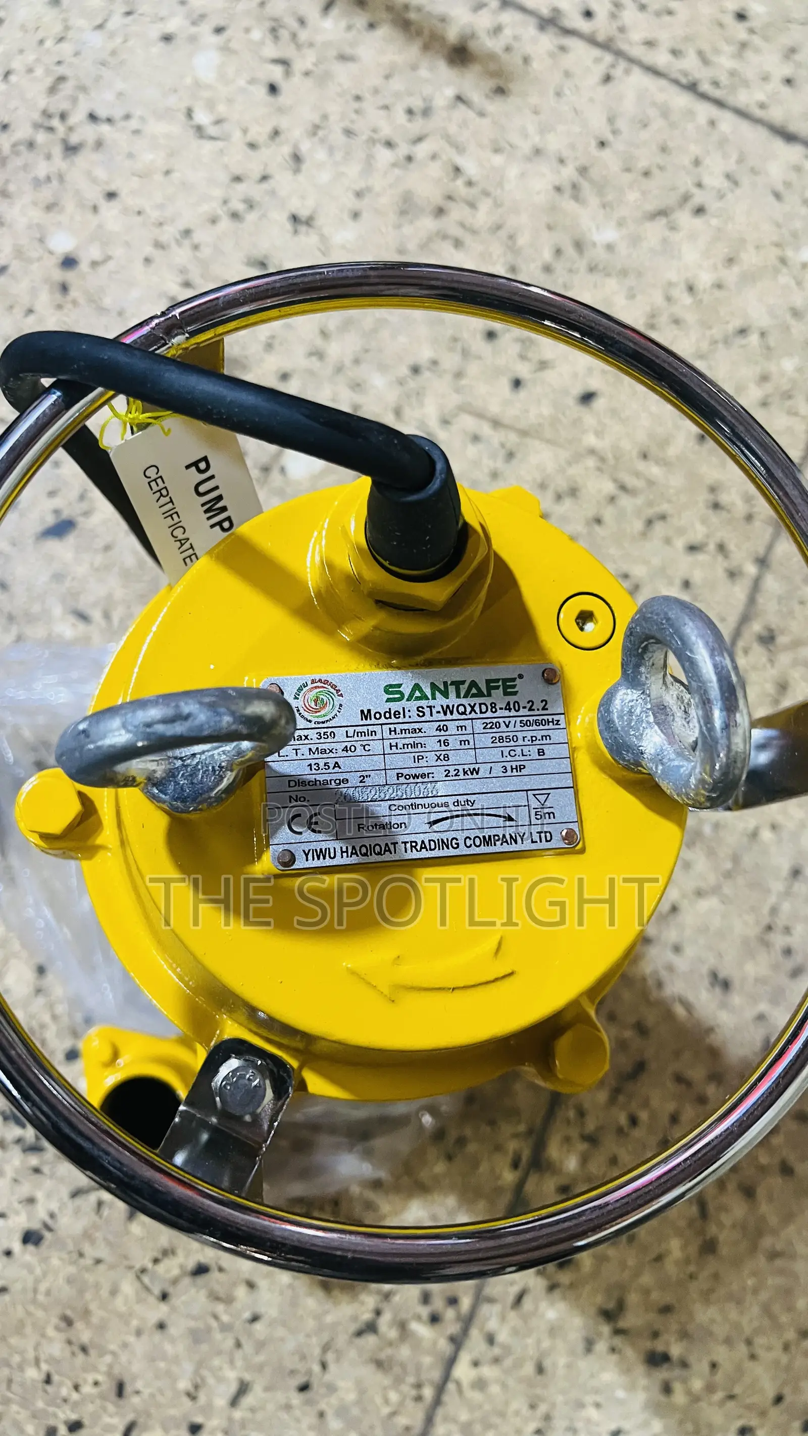 Submersible Sewage Water Pump