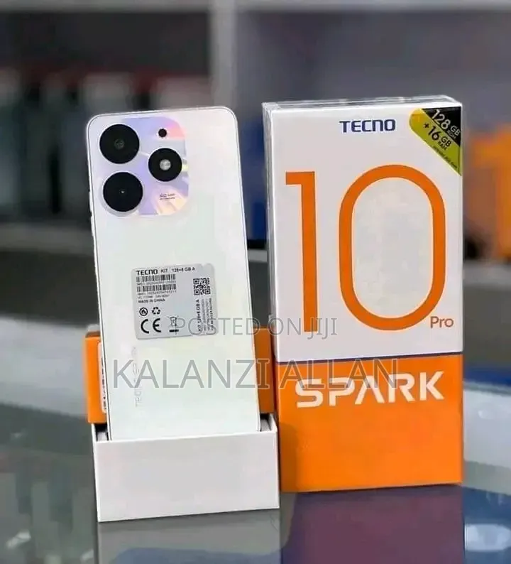 New Tecno Spark 10 Pro 256 GB Silver