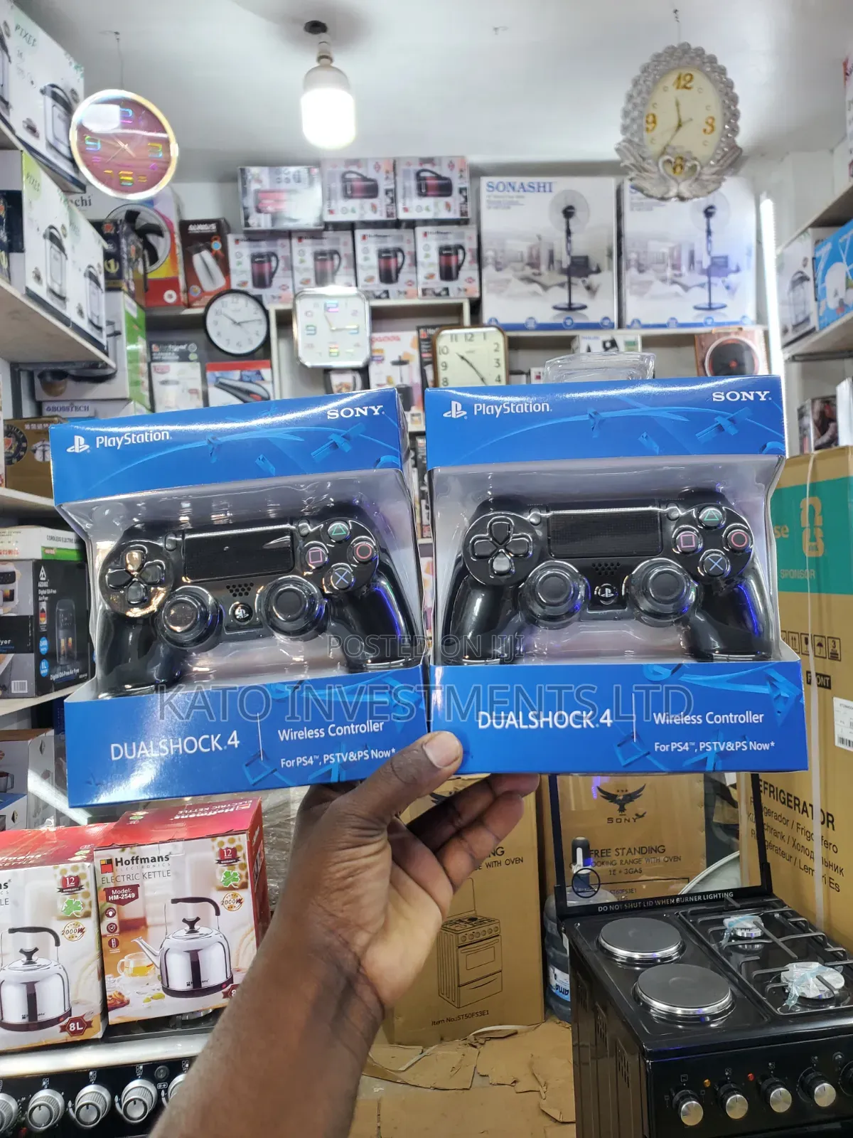 Black Dual Shock 4 Pads
