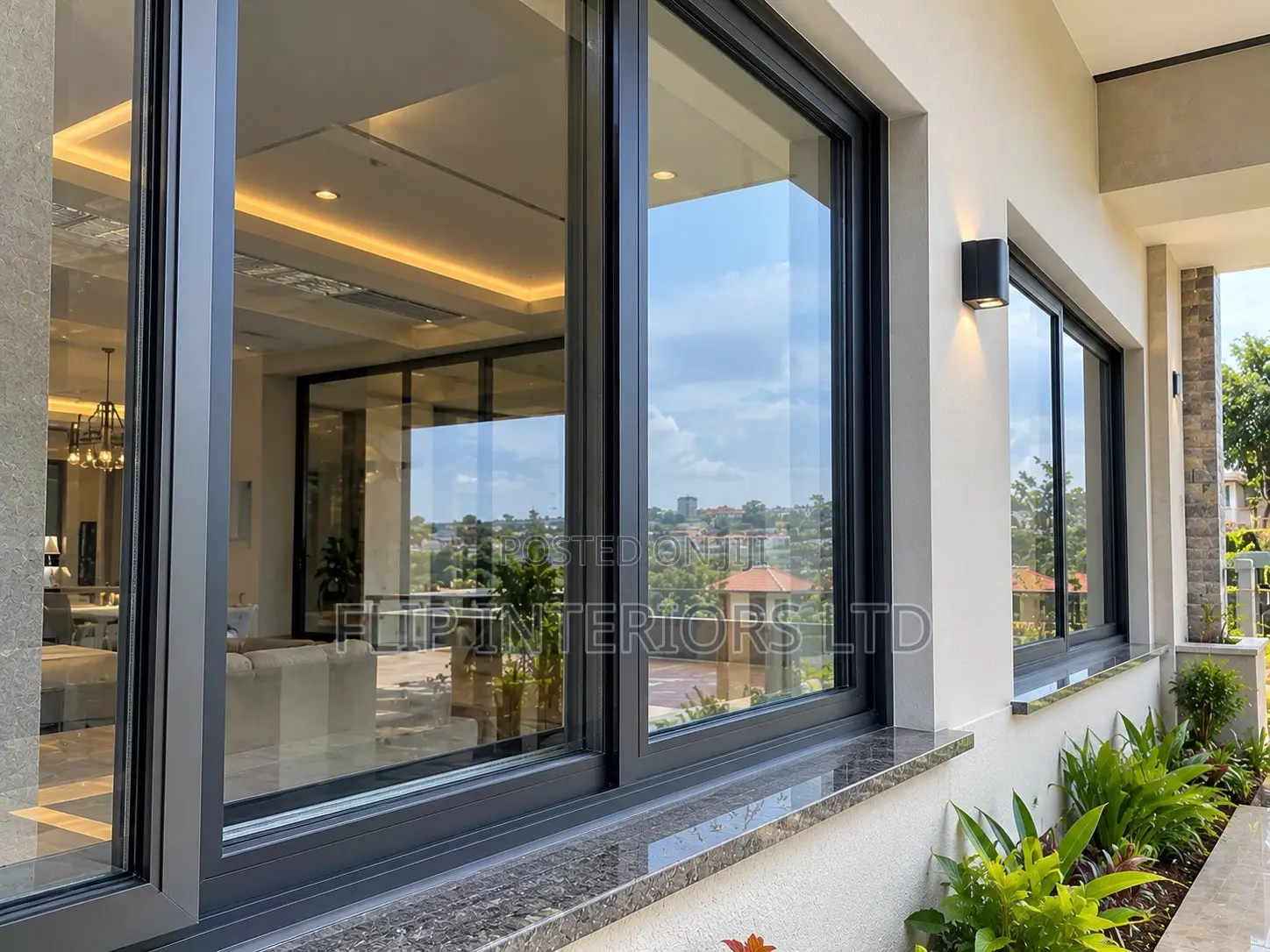 Premium Double-Glazed Aluminium Windows – Supply & Installation