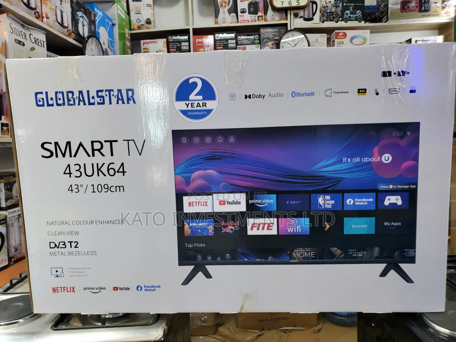 4k Ultrahd Globalstar TV 43