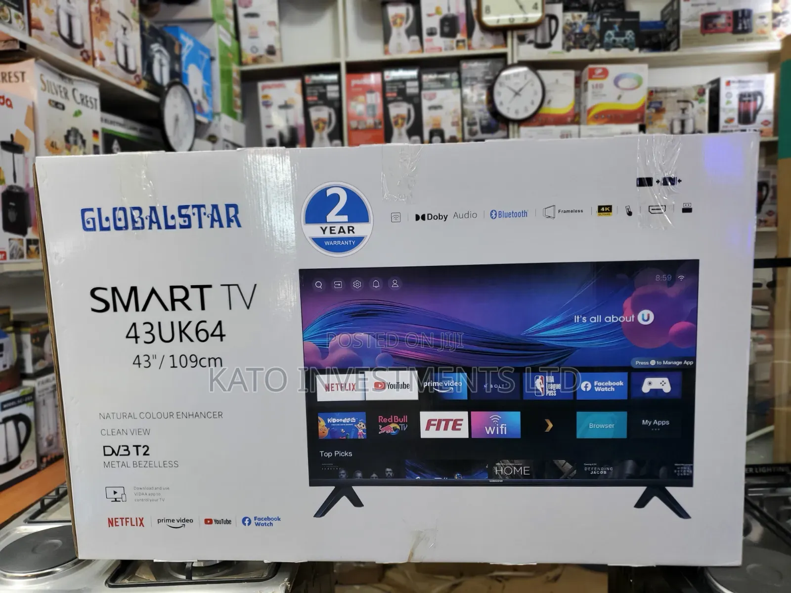 4k Ultrahd Globalstar TV 43