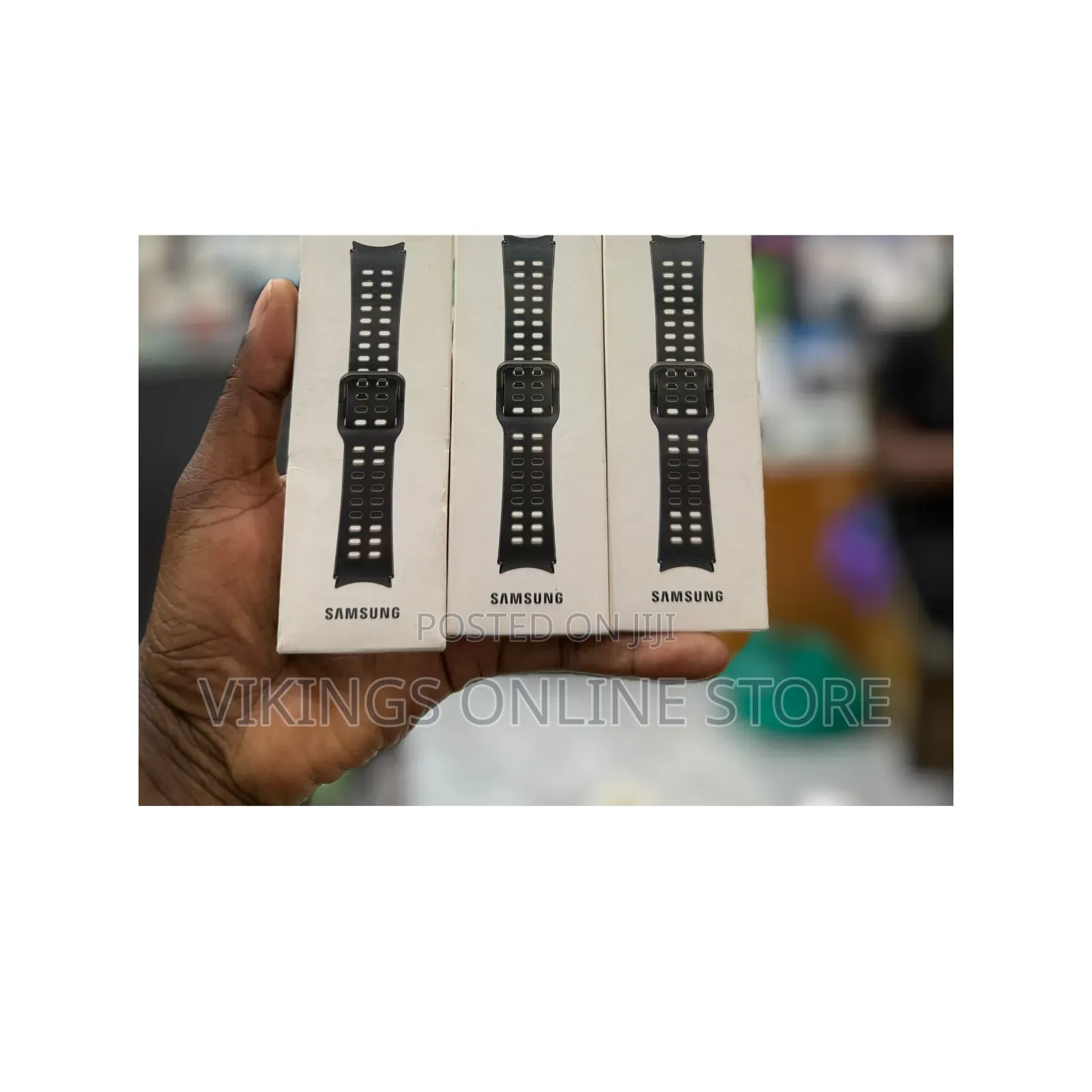 Samsung Galaxy Watch Extreme Sport Bands in Black or Graphite Color