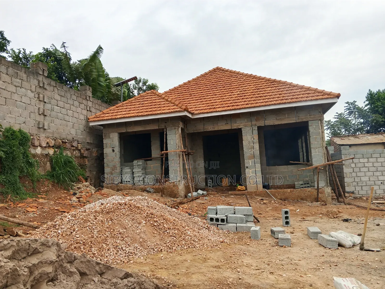Mategura ,Clay Tiles Roof Construction