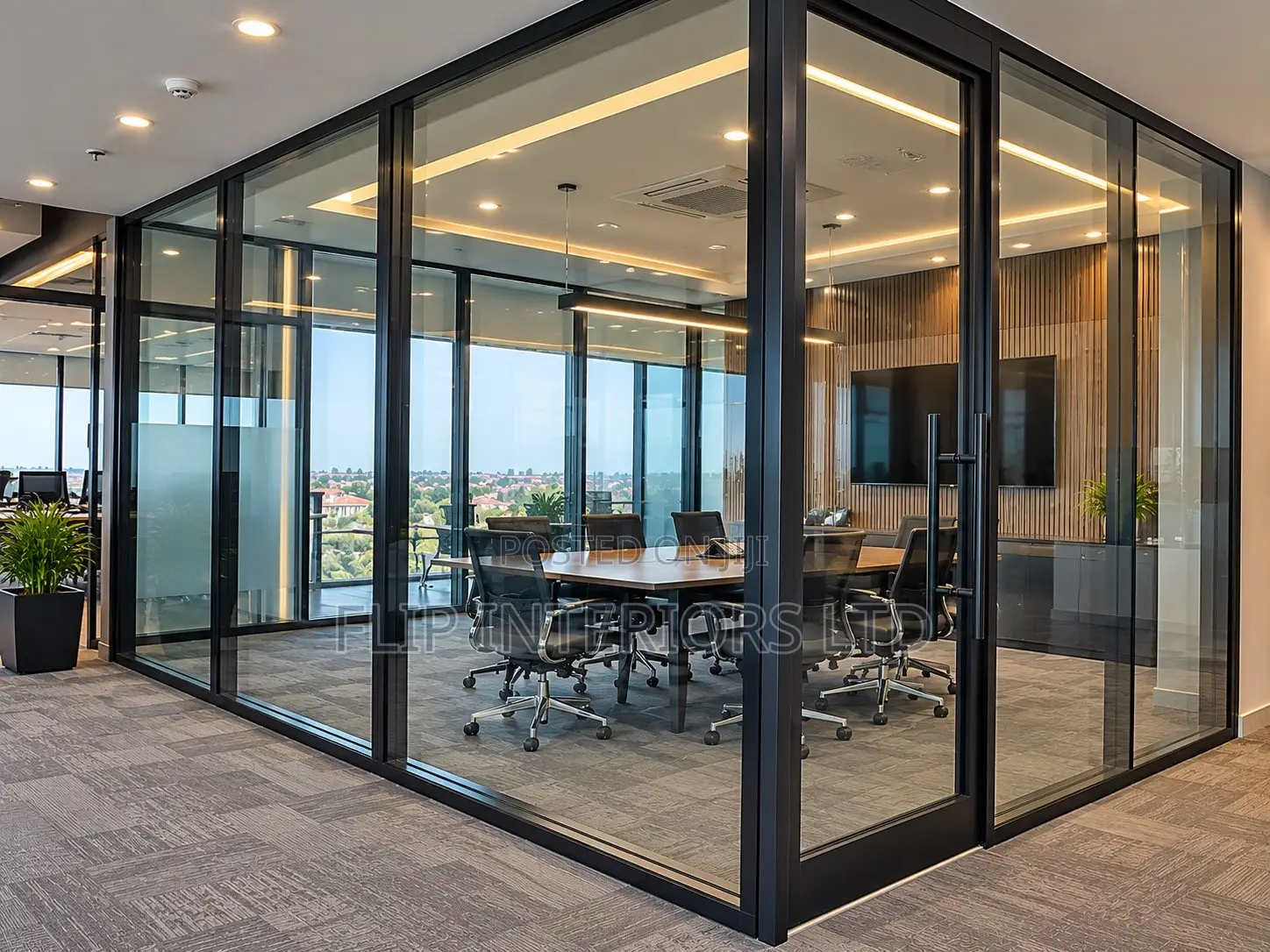 Acoustic Glass Office Partitions – Supply & Installation