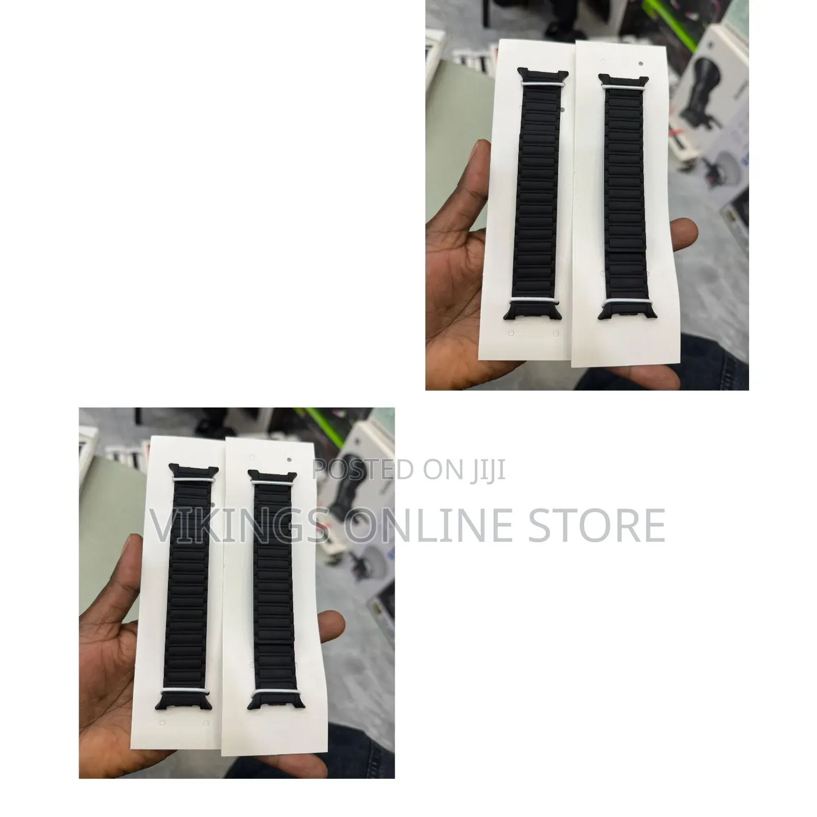 Magnetic Silicone Smartwatch Replacement Band for Samsung Watch 8