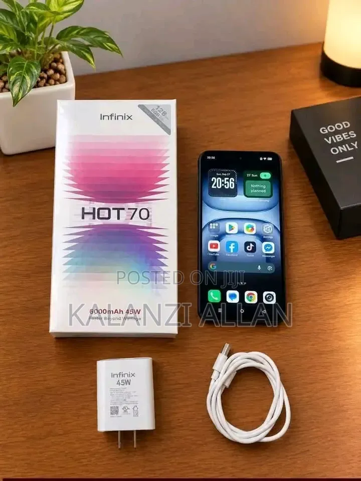 New Infinix Hot 70 256 GB Gray