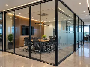 Modern Glass Meeting Room Partitions – Supply & Installation
