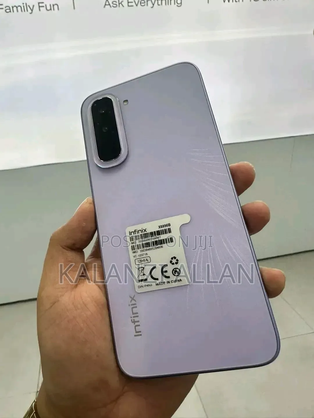 New Infinix Hot 70 256 GB Pink