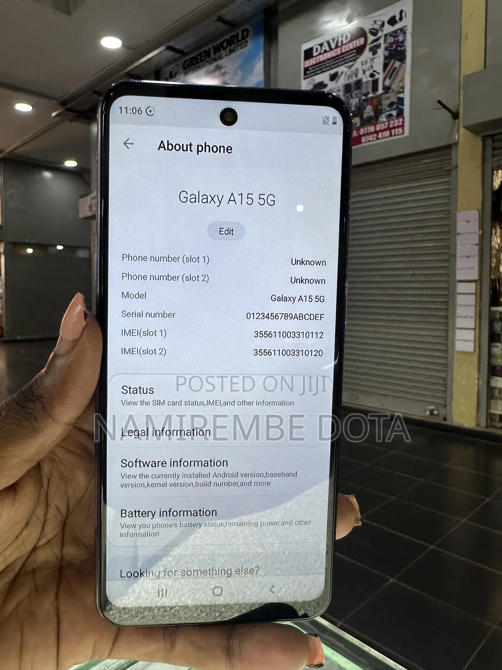 Samsung Galaxy A15 5G 256 GB Purple