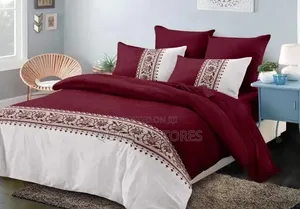 Maroon Bedcover Six by Six