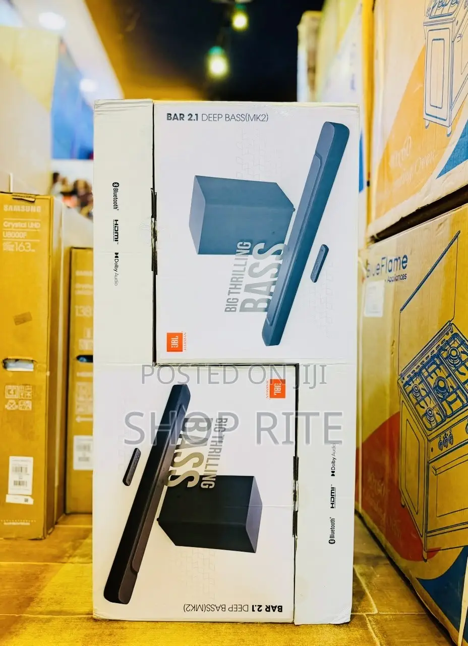 JBL SOUND BAR 2.1 High Efficiency Sound Output