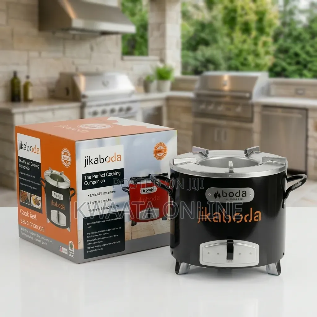 Jikaboda Smart Charcoal Stove /– Fuel-Saving & Smokeless Metal Stove