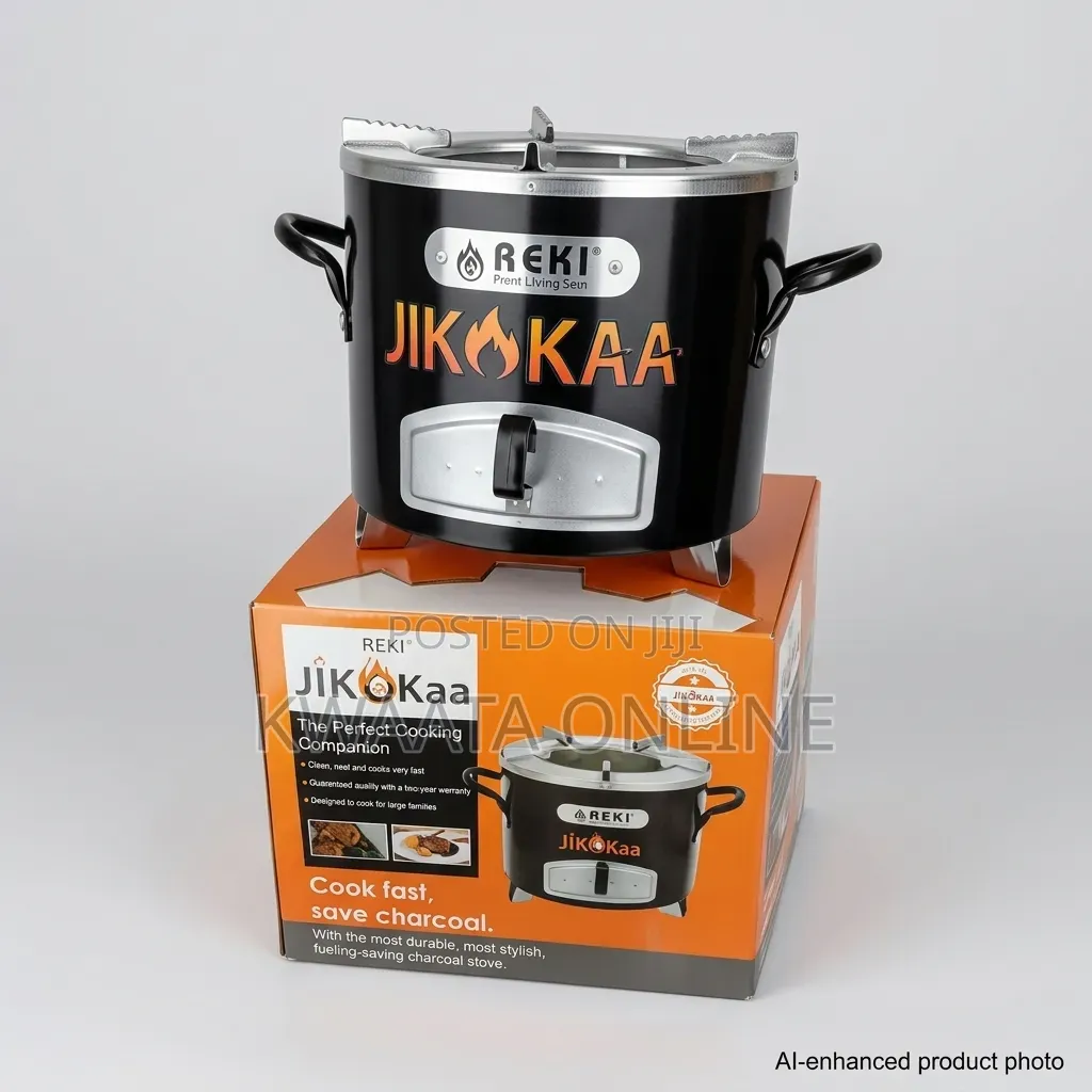 Jikaboda Smart Charcoal Stove /– Fuel-Saving & Smokeless Metal Stove