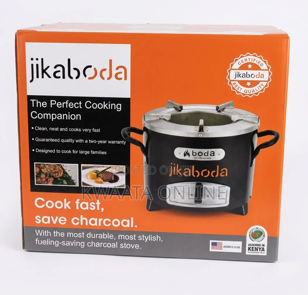 Jikaboda Smart Charcoal Stove /– Fuel-Saving & Smokeless Metal Stove