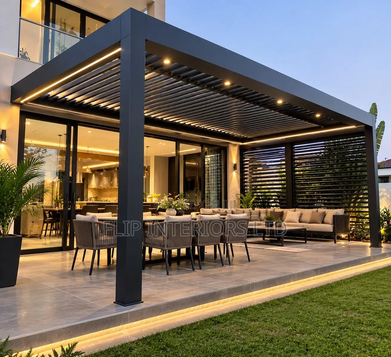 Luxury Aluminium Pergolas – Design, Supply & Installation