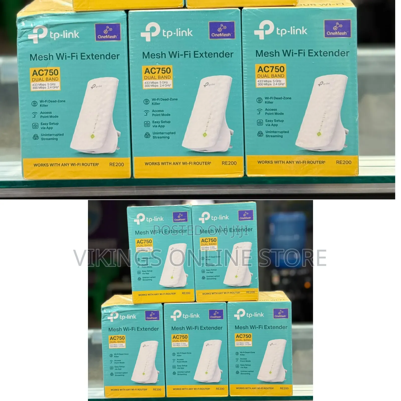 TP-Link RE200 AC750 Mesh Wi-Fi Range Extender