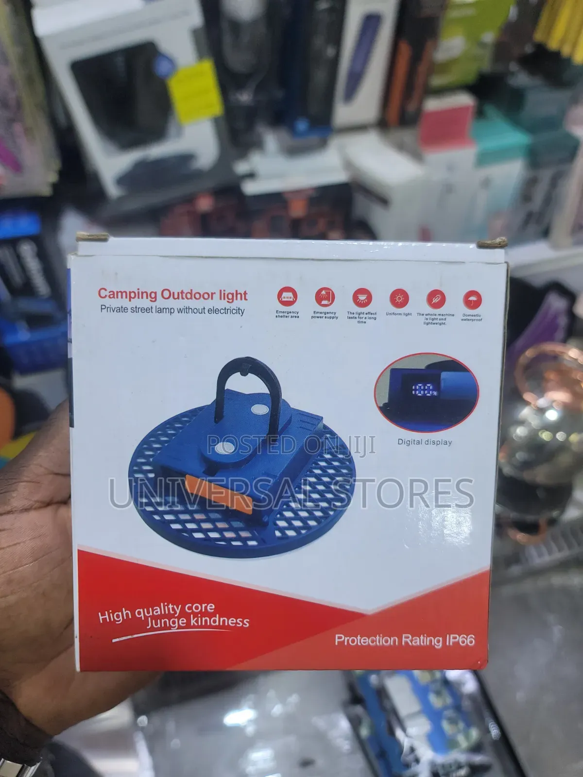Portable, Rechargeable Camping Outdoor Light